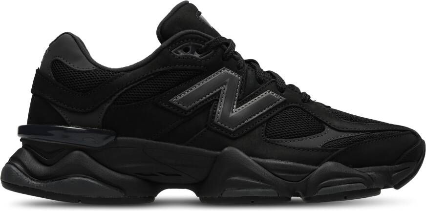 New Balance 9060 Heren Schoenen Zwart Maat: 40 Suède Foot Locker
