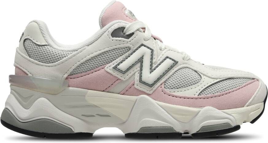 New Balance 9060 Unisex Schoenen Wit Maat: 32.5 Leer Foot Locker