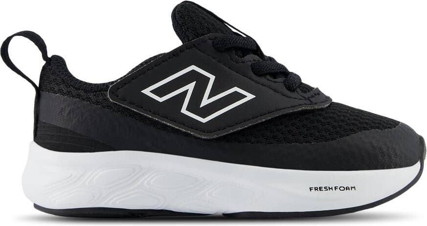New Balance Fresh Foam 625 Hook & Loop Babyschoenen Zwart Leer