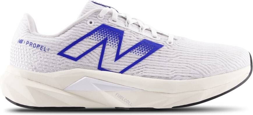 New Balance Fuelcell Propelv5 Sneakers Heren Wit Leer