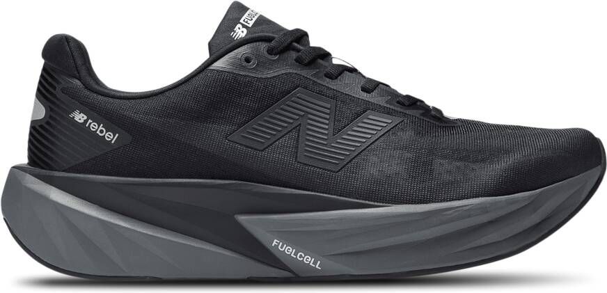 New Balance Fuelcell Rebel V5 Heren Schoenen Zwart Maat: 46.5 Leer Foot Locker
