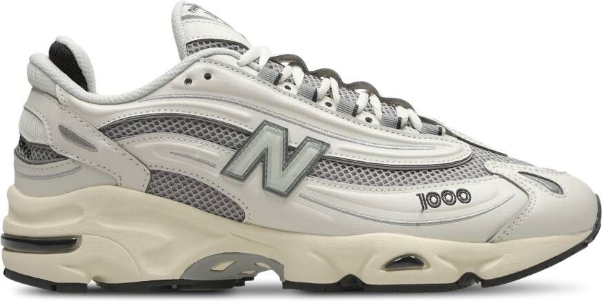 New Balance 1000 Heren Schoenen Wit Maat: 40 Mesh Synthetisch Foot Locker