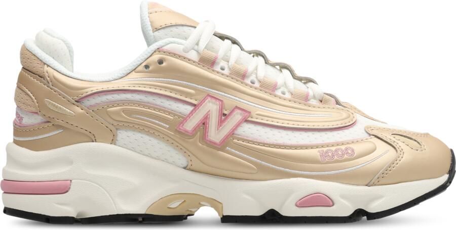 New Balance 1000 Sneakers Dames Beige Leer
