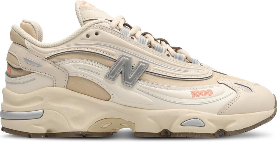 New Balance 1000 Sneakers Dames Beige Leer