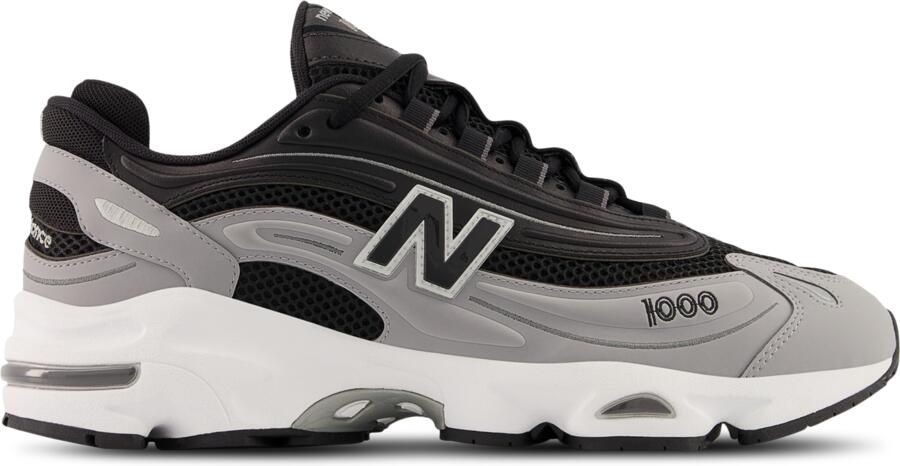 New Balance 1000 Sneakers Dames Grijs Leer
