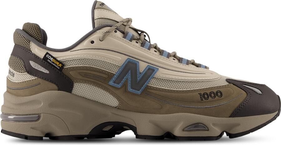 New Balance 1000 Sneakers Heren Bruin Leer - Foto 3