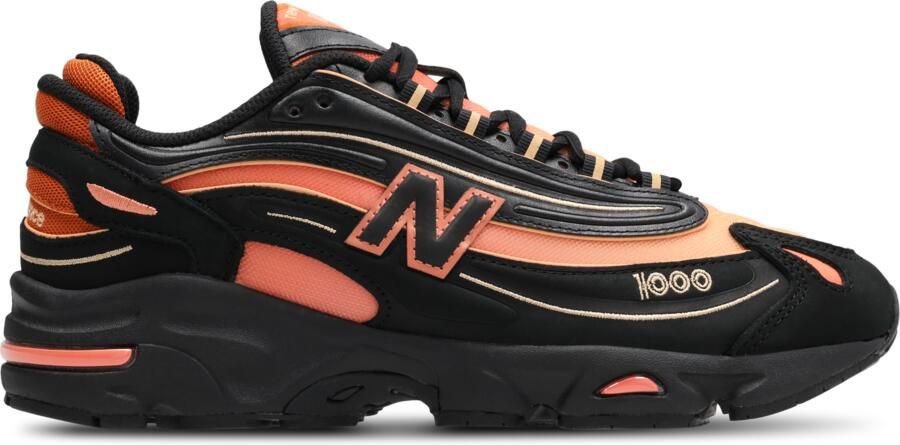 New Balance 1000 Sneakers Heren Rood Leer
