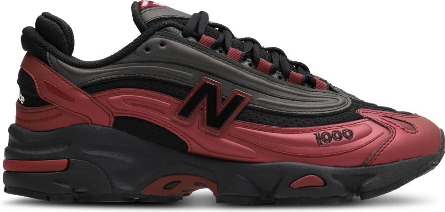 New Balance 1000 Sneakers Heren Zwart Leer