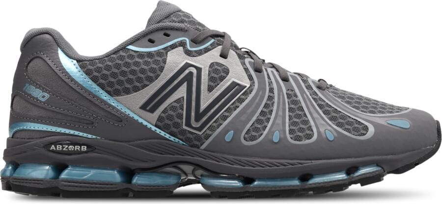 New Balance 1890 Sneakers Heren Grijs Leer