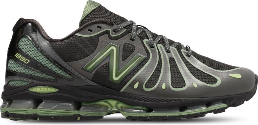 New Balance 1890 Sneakers Heren Zilver Mesh Synthetisch - Foto 2