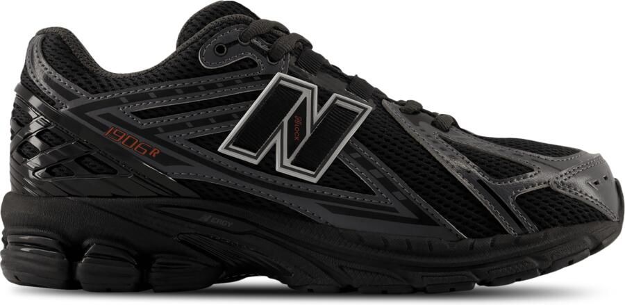 New Balance 1906 Kindersneakers Zwart Leer