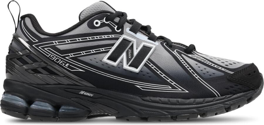New Balance 1906R Sneakers Heren Zwart Mesh Synthetisch