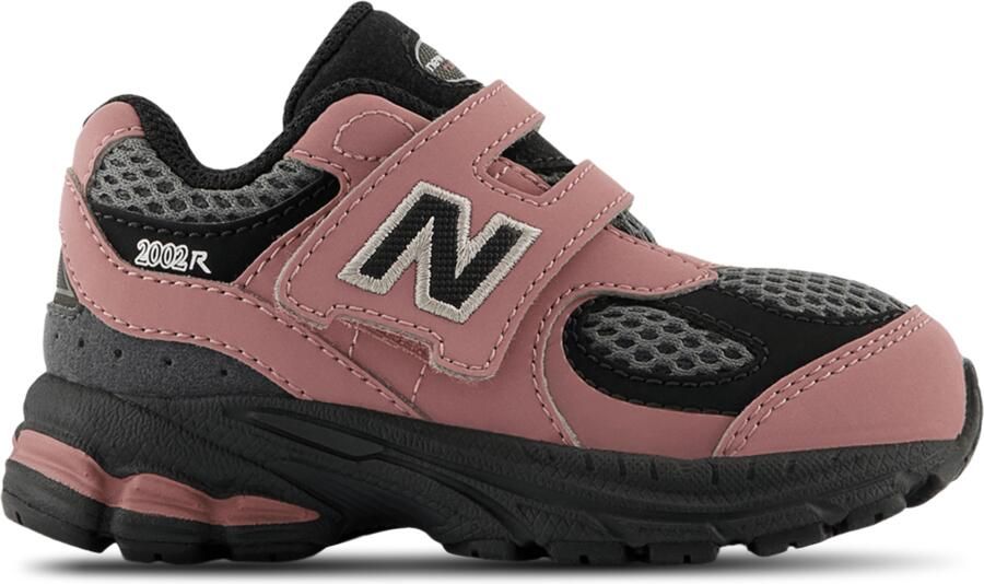 New Balance 2002 Hook & Loop Babyschoenen Rood Leer
