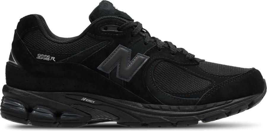 New Balance 2002R Sneakers Heren Zwart Synthetisch Textil