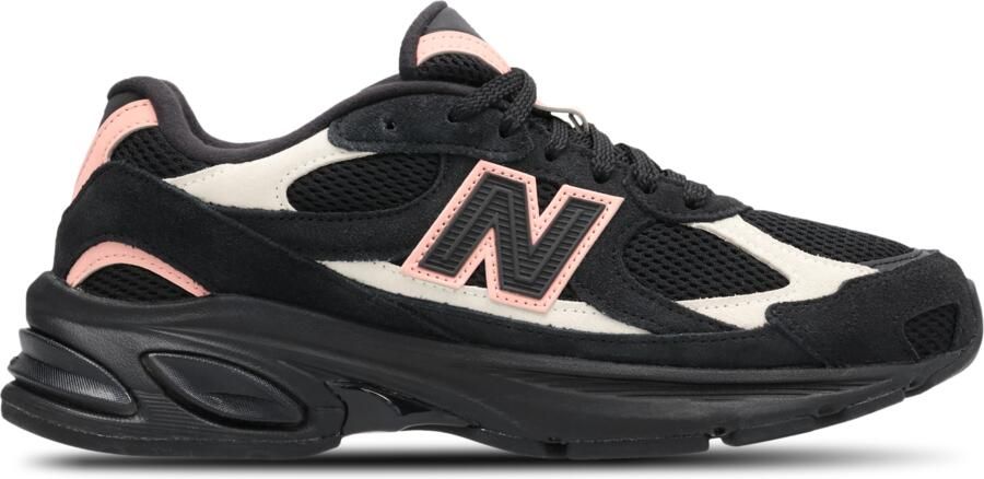 New Balance 2010 Sneakers Dames Zwart Suède