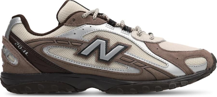 New Balance 204L Sneakers Dames Bruin Mesh Synthetisch