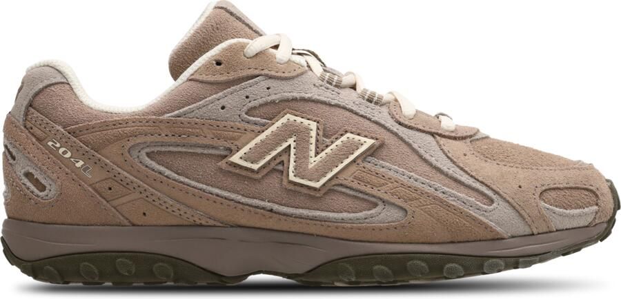 New Balance 204L Sneakers Dames Bruin Suède