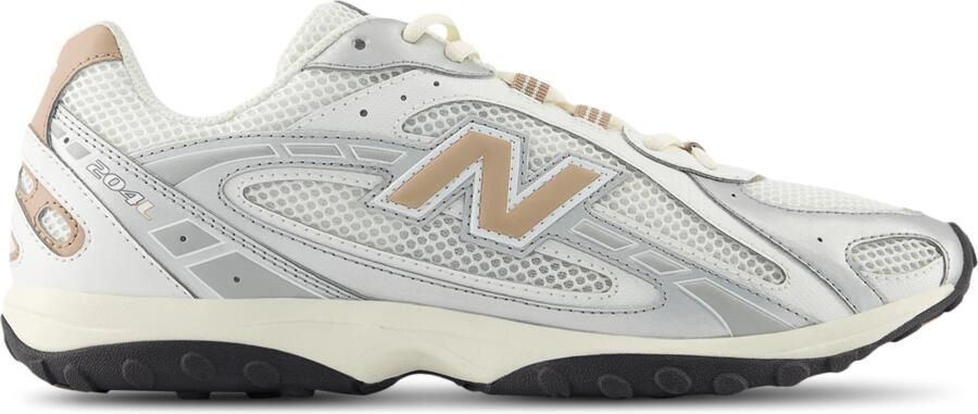 New Balance 204L Sneakers Dames Grijs Mesh Synthetisch