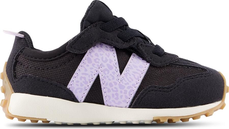 New Balance 327 Babyschoenen Paars Leer