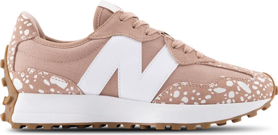 New Balance 327 Sneakers Dames Bruin Leer Synthetisch
