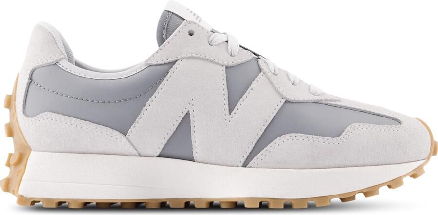 New Balance 327 Sneakers Dames Grijs Leer Synthetisch - Foto 2
