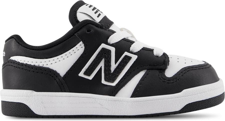 New Balance 480 Babyschoenen Zwart Leer
