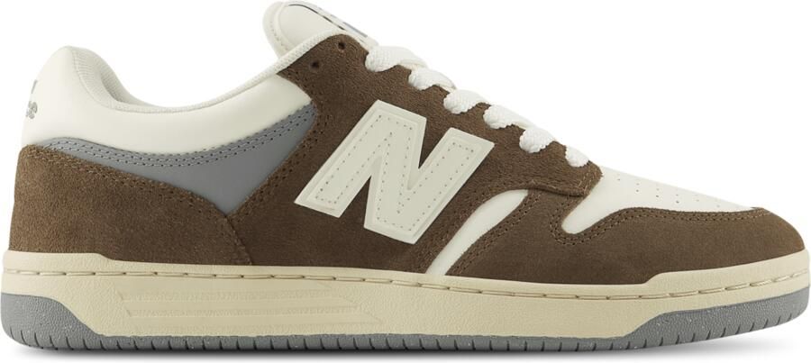 New Balance 480 Sneakers Dames Beige Leer