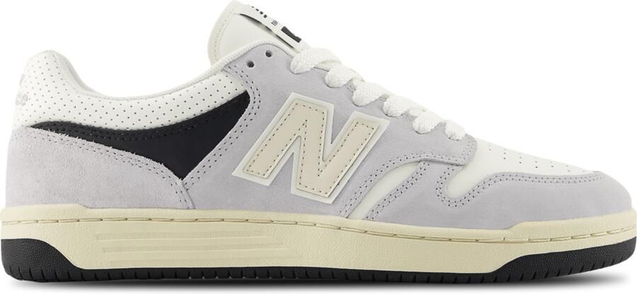 New Balance 480 Sneakers Grijs Leer