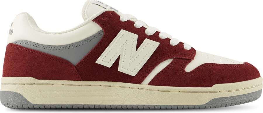 New Balance 480 Sneakers Heren Rood Leer