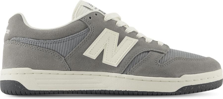 New Balance 480p Sneakers Heren Grijs Leer