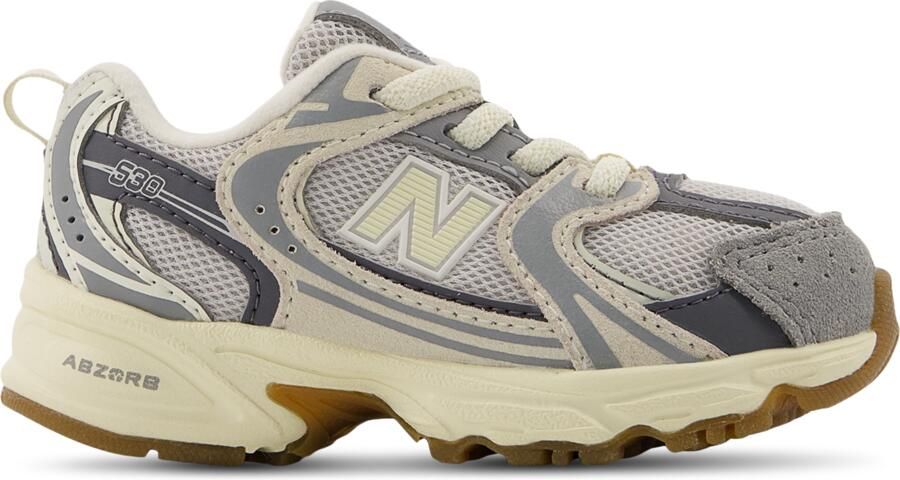 New Balance 530 Babyschoenen Grijs Leer