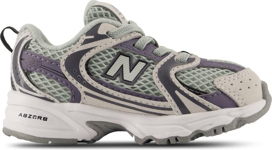 New Balance 530 Babyschoenen Grijs Leer