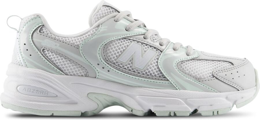New Balance 530 Kindersneakers Grijs Leer