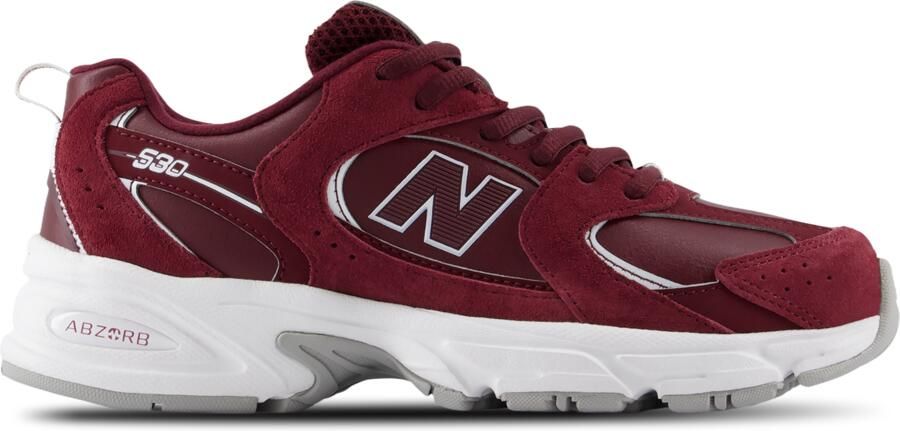 New Balance 530 Kindersneakers Rood Leer