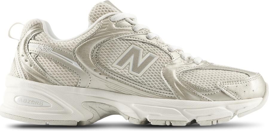 New Balance 530 Sneakers Dames Goud Synthetisch Textil