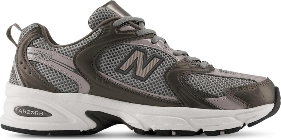 New Balance 530 Sneakers Heren Zwart Textil Synthetisch