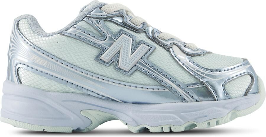 New Balance 740 Babyschoenen Blauw Leer