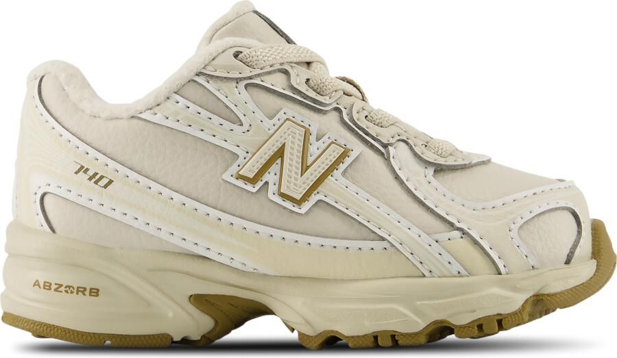 New Balance 740 Babyschoenen Wit Leer