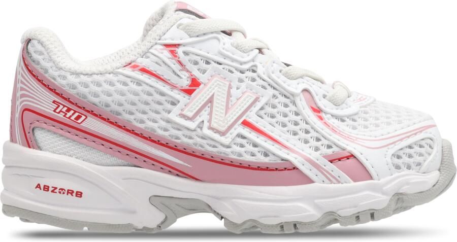 New Balance 740 Babyschoenen Wit Mesh Synthetisch
