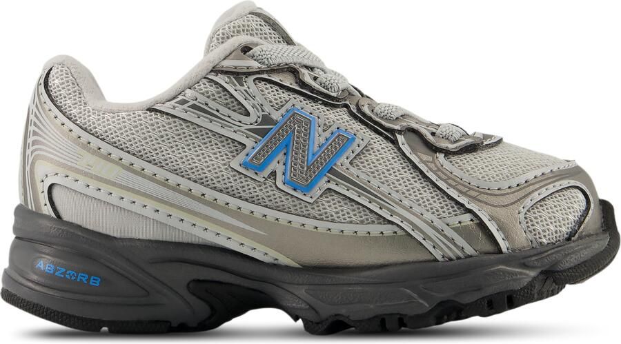 New Balance 740 Babyschoenen Zilver Leer
