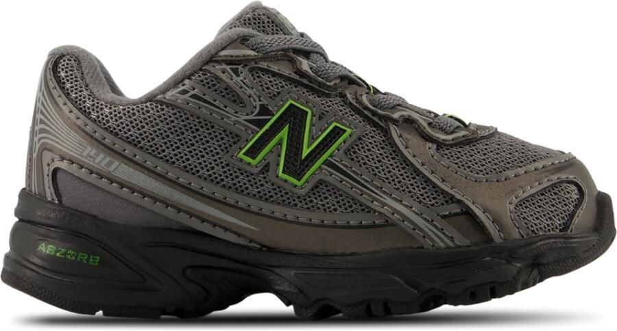 New Balance 740 Babyschoenen Zwart Leer