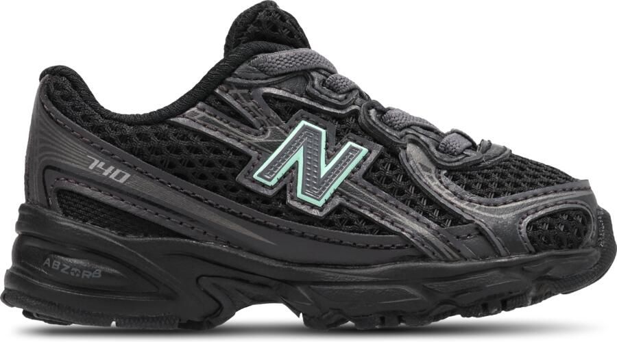 New Balance 740 Babyschoenen Zwart Mesh Synthetisch