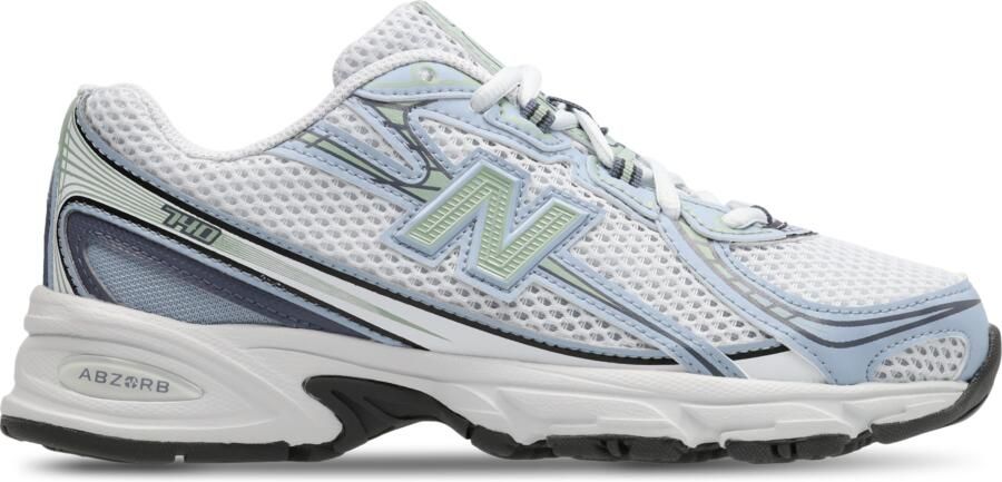 New Balance 740 Kindersneakers Grijs Mesh Synthetisch