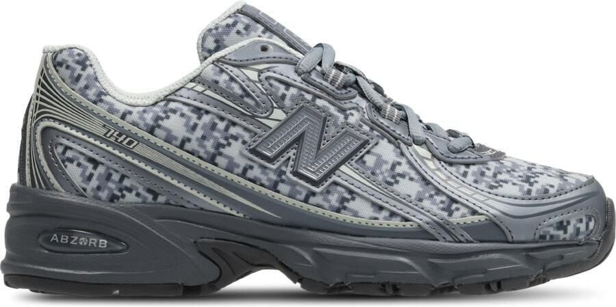 New Balance 740 Kindersneakers Grijs Mesh Synthetisch