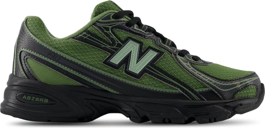 New Balance 740 Kindersneakers Groen Mesh Synthetisch