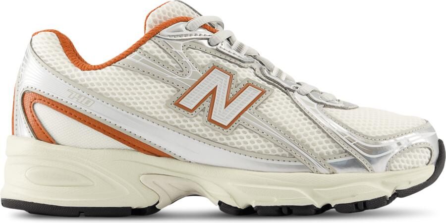 New Balance 740 Kindersneakers Zilver Leer
