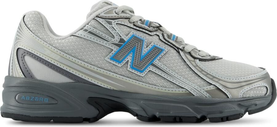 New Balance 740 Kindersneakers Zilver Leer