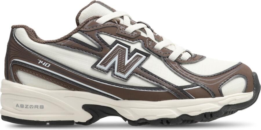 New Balance 740 Peuterschoenen Grijs Mesh Synthetisch