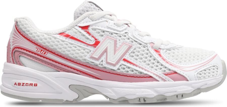 New Balance 740 Peuterschoenen Wit Mesh Synthetisch