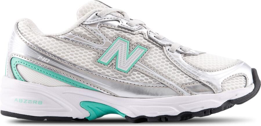 New Balance 740 Peuterschoenen Zilver Leer